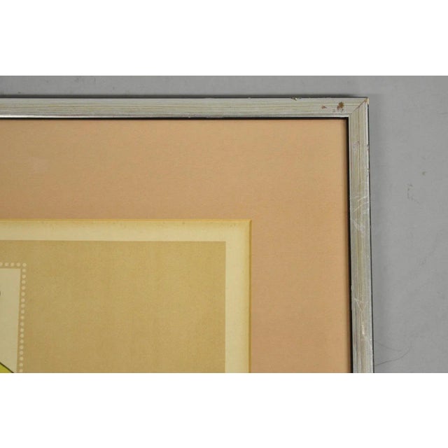 Hyland Ellis "The Gay Parisienne" Framed Lithograph Print Les Maitres De lAffice For Sale - Image 9 of 12