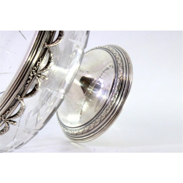 Fruit Bowl with Silver Structure For Sale - Image 3 of 8