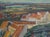 Paul Braig, Le Petit Village, 1950s, Oil on Canvas For Sale - Image 14 of 18