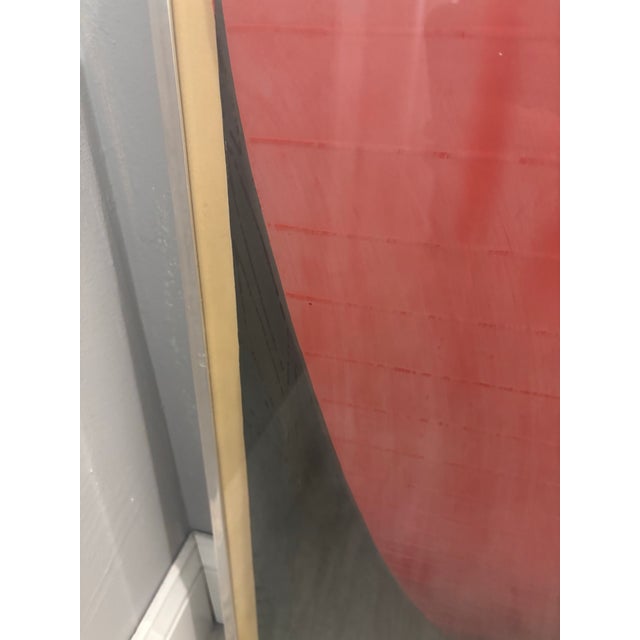 “Distant Memory” Wood Block Print by Japanese Artist Kunihiro Amano, 1968 For Sale - Image 4 of 8