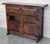 20th Century Large Catalan Spanish Baroque Carved Walnut Credenza or Buffet For Sale - Image 4 of 18