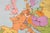Vintage Historical Wall Map of Europe 1812, Belgium, 1950s For Sale - Image 4 of 11