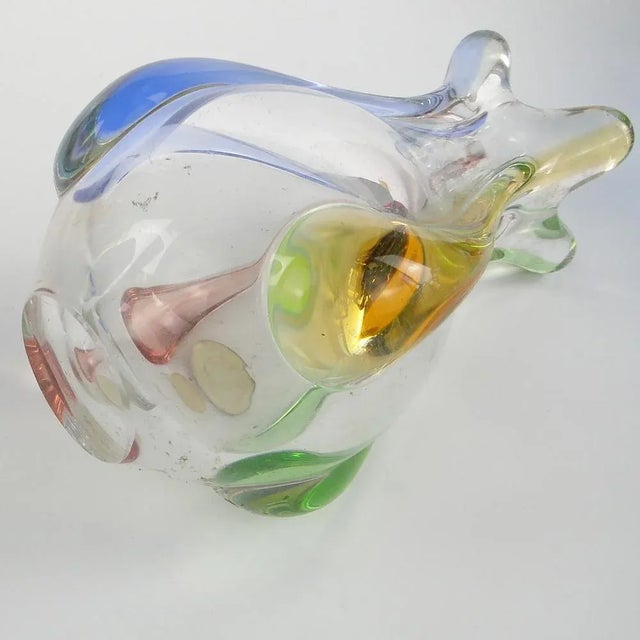 1960s Vase by Hanna Machanovska for Mstisov Glassworks, Czechoslovakia, 1960s For Sale - Image 5 of 10