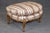 French 20th C. Louis XV Style Carved Wingback Bergere Chair & Ottoman For Sale - Image 3 of 12