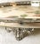 Rörstrand Large Antique Porcelain Metal Tray from Rörstrands For Sale - Image 4 of 9