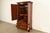 Late 20th Century Baker Furniture Georgian Flame Mahogany Armoire Dresser or Media Cabinet For Sale - Image 5 of 13