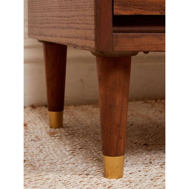 Mid 20th Century Oak Writing Desk For Sale - Image 9 of 10
