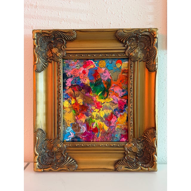 “Kikoriki” is an original 2026 painting by contemporary artist Serg Graff, bursting with color, humor, movement, and an...