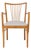 Vintage German Armchair in Beech Wood, 1950s For Sale