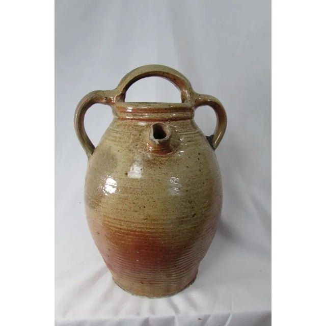 Brown Large Stoneware Gargoyle Jug For Sale - Image 8 of 8