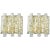 Large German Murano Glass Wall Sconces from Doria, 1960s, Set of 2 For Sale - Image 8 of 8
