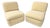 Pair of Custom Cream Mohair Slipper Lounge Chairs by Danny Cannon Custom Upholstery For Sale