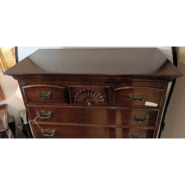 Chippendale Queen Anne Two Piece Chest On Chest By Monitor