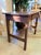 Vintage Mission Oak Arts & Crafts Writing Desk With Stretcher Shelf For Sale In New York - Image 6 of 9