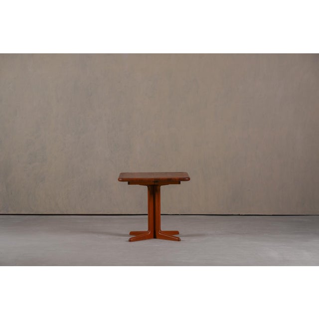 Vintage Morten Dining Table in Teak by Niels Koefoed for Hornslet Mobelfabrik, Denmark, 1970s For Sale - Image 4 of 9