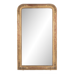 19th Century Louis Philippe French Gilded Mirror