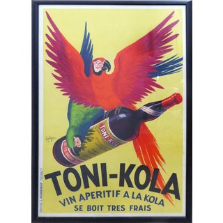 1935 French Art Deco Toni-Kola Poster For Sale