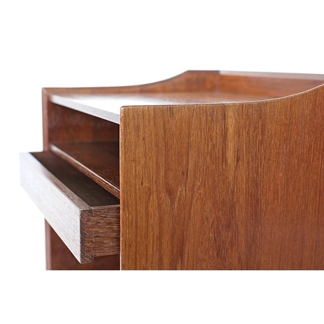 Danish Teak Nightstand by Hvidt & Mølgaard for Søborg, 1950s For Sale - Image 12 of 17