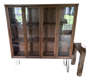 Broyhill Brasilia Mid-Century Modern Hutch Top / Display Cabinet