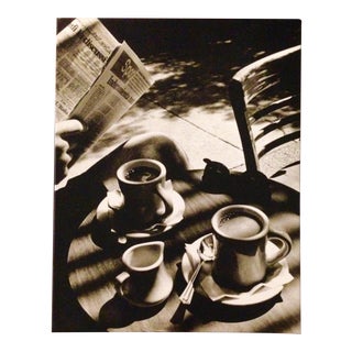 "Morning Coffee" 1996 Photograph by Fernando Natalici For Sale