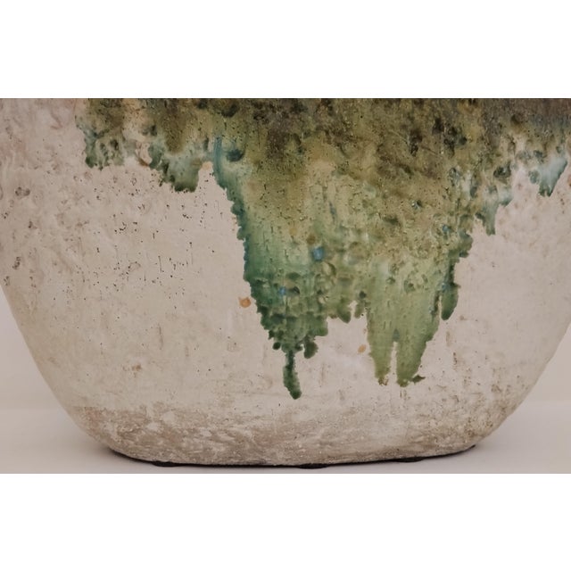 Ceramic Large Glazed Ceramic Lamp Base by Marcello Fantoni, Italy, 1960s For Sale - Image 7 of 17