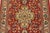 2000 - 2009 Fine Qom Rug 3’4” X 4’11” Red Wool/Silk Traditional Hand-Knotted Carpet For Sale - Image 5 of 12