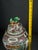 Green Large 20th C. Chinese Rose Medallion Porcelain Covered Urn With Figural Panels & Enamel Decoration For Sale - Image 8 of 8