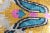 Contemporary Contemporary Silk Velvet Ikat Bohemian Pillow For Sale - Image 3 of 10