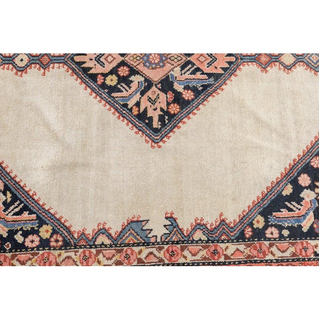 Traditional Antique Malayer Rug 5' x 6'5'' For Sale - Image 3 of 12