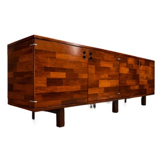 Brazilian Modern Credenza “Modular” in Rosewood, Jorge Zalszupin, Brazil, 1960s — Lot 480 For Sale