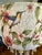Mid 20th Century Mid 20th Century Hummingbird Floral Shade With Brass Toned Lamp For Sale - Image 5 of 12
