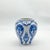 Ceramic Handmade Ceramic “Kupecik” Ginger Jar (20cm) – Blue Iznik Tulips on Stippled Dotwork – Lidded Vase For Sale - Image 7 of 8