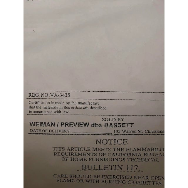 Beige Vladimir Kagan Style Weiman Preview "Targa" Swivel Lounge Chairs - a Pair For Sale - Image 8 of 10