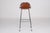 Vintage Leather Bar Stool, 1970s For Sale - Image 4 of 12