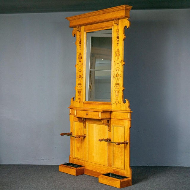 Object: Wardrobe Era & style: Wilhelminian period - second half of the 19th century Features - decorative, elegant and...