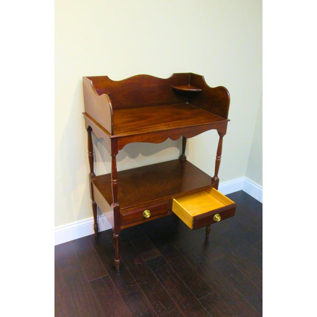 Vintage Wooden Serving Table Chairish