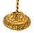 Vintage Gold Finished Metal Three-Ring Guest Towel Holder – Hollywood Regency / Neoclassical For Sale - Image 11 of 12