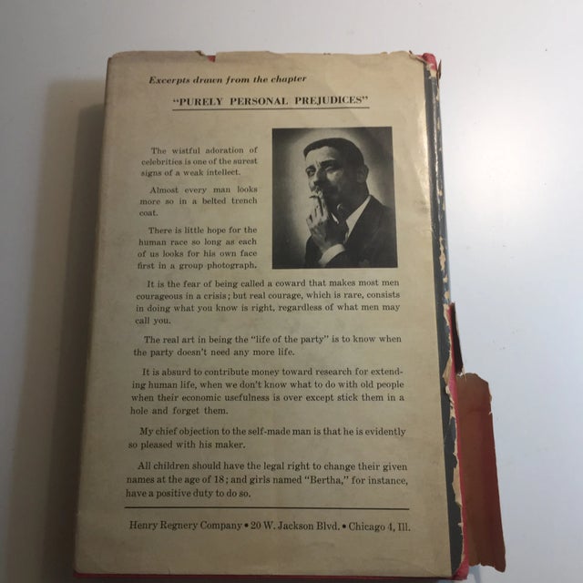 Gray "Strictly Personal" Book For Sale - Image 8 of 9