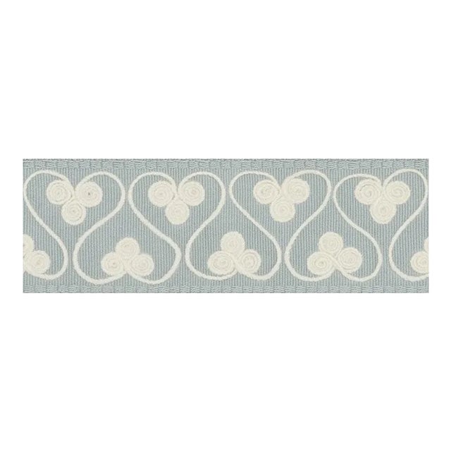 Sample - Schumacher Coquette Tape in Sky For Sale