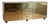 Vintage Sarreid Style Brass Triple Dresser For Sale