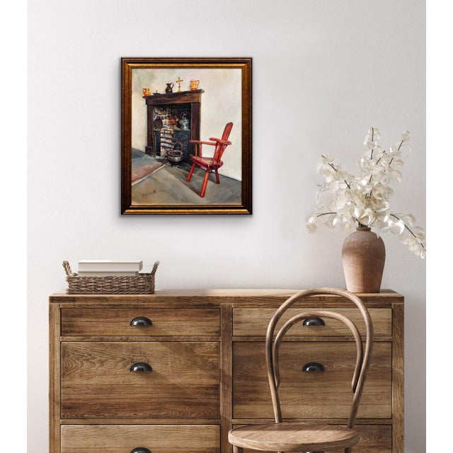 Elin Sian Blake, Ty Nain (Grandma's House), 2000s, Oil Painting For Sale - Image 13 of 18