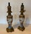 Chinese Porcelain Lamps with Chased Bronze Bases, 19th Century, Set of 2 For Sale - Image 11 of 12