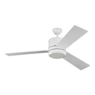 Visual Comfort Fan 56" Vision Max in Matte White For Sale