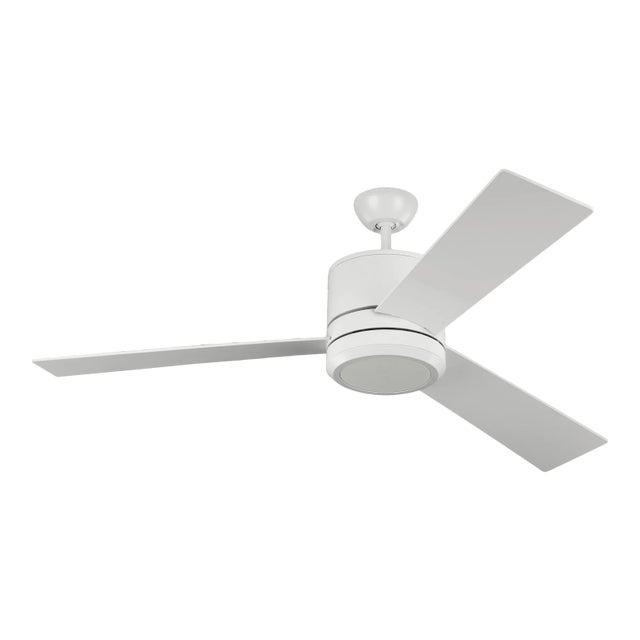 Visual Comfort Fan 56" Vision Max in Matte White For Sale