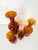 1970s Amber Floor Vase Vases by Otto Brauer for Holmegaard, Denmark, 1960s, Set of 4 For Sale - Image 5 of 13
