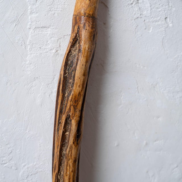 Brown Vernon Edwards Walking Stick, 1980s For Sale - Image 8 of 9