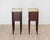 Wood Pair of French 20th Century Louis XVI Style Marble-Top Bedside Tables For Sale - Image 7 of 9