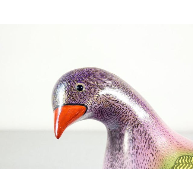 Porcelain Sculpture Bird by Giulia Mangani For Sale - Image 6 of 14