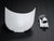 White Swirl Murano Glass Wall Lamp from De Majo, 1980s For Sale - Image 8 of 12