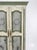 Farmhouse French Country Hand Painted Armoire For Sale - Image 3 of 11